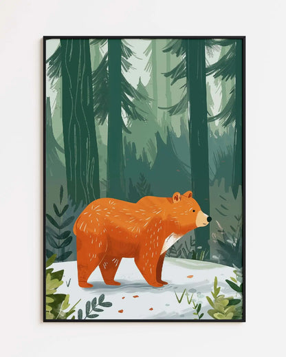 A Bear Story - 21 x 29.7 cm (A4) - Poster