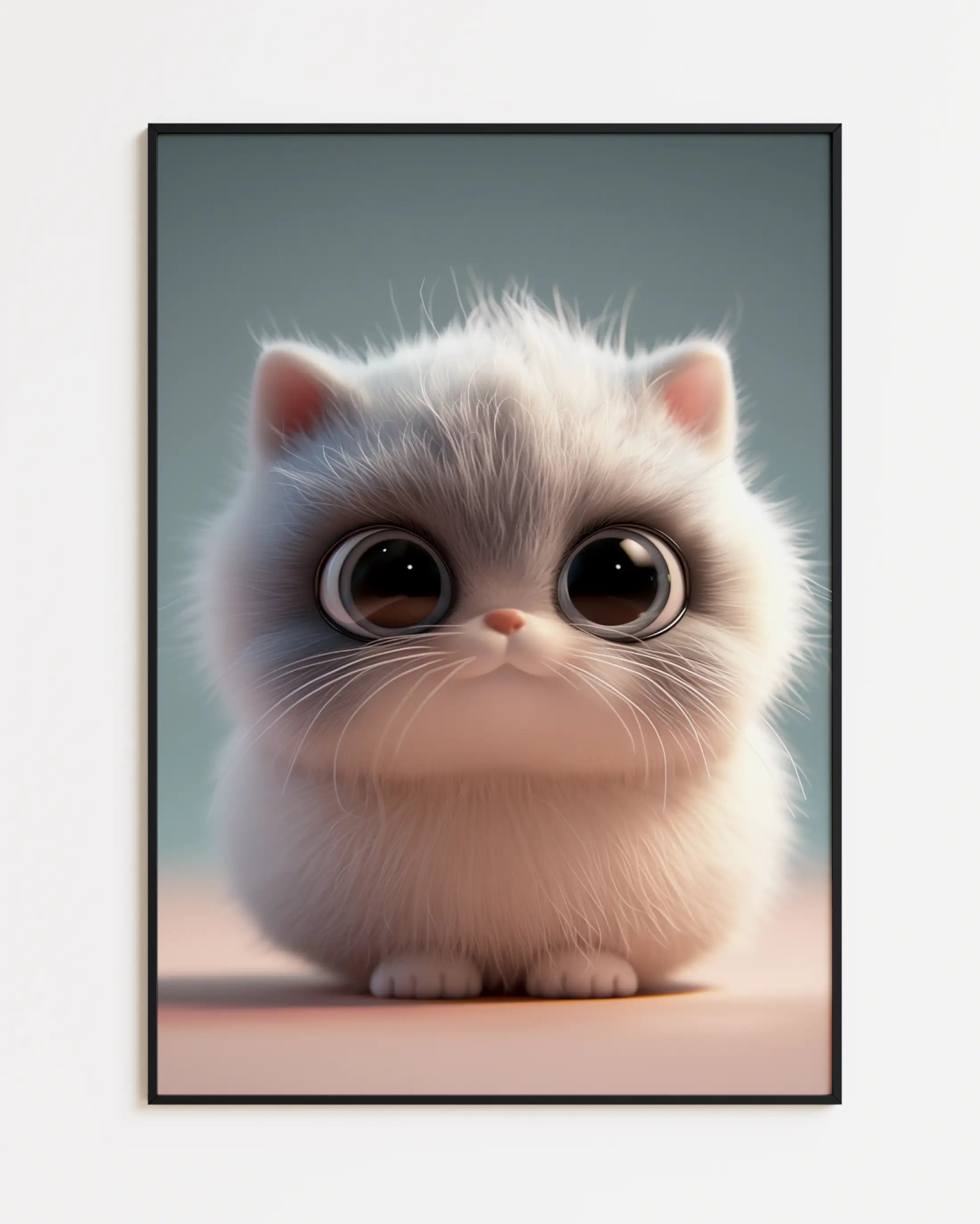 Big Eyes Big Heart - 21 x 29.7 cm (A4) - Poster