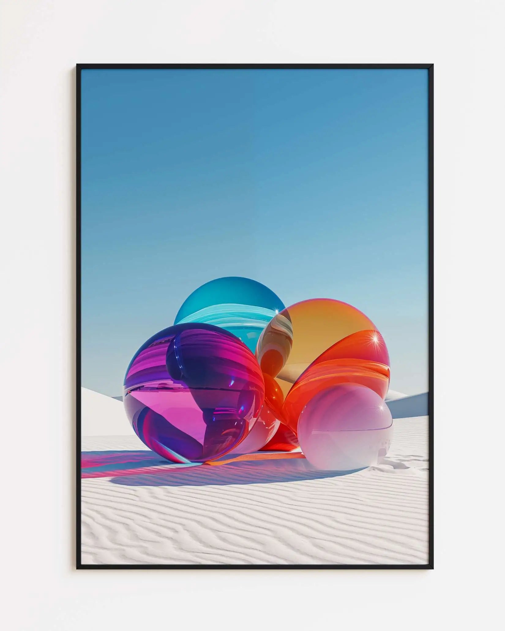 Bubble Mirage - 21 x 29.7 cm (A4) - Poster