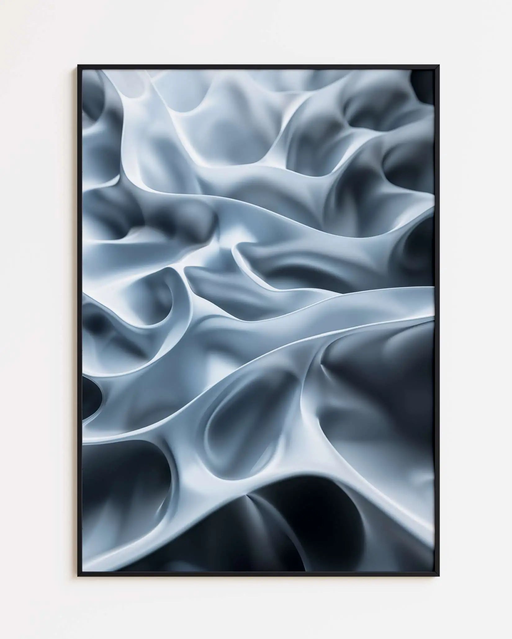 Ceramic Wavescape - 21 x 29.7 cm (A4) - Poster