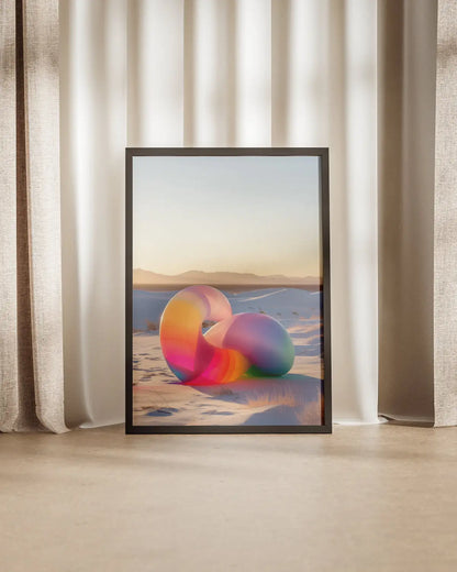 Desert Rainbow - Poster