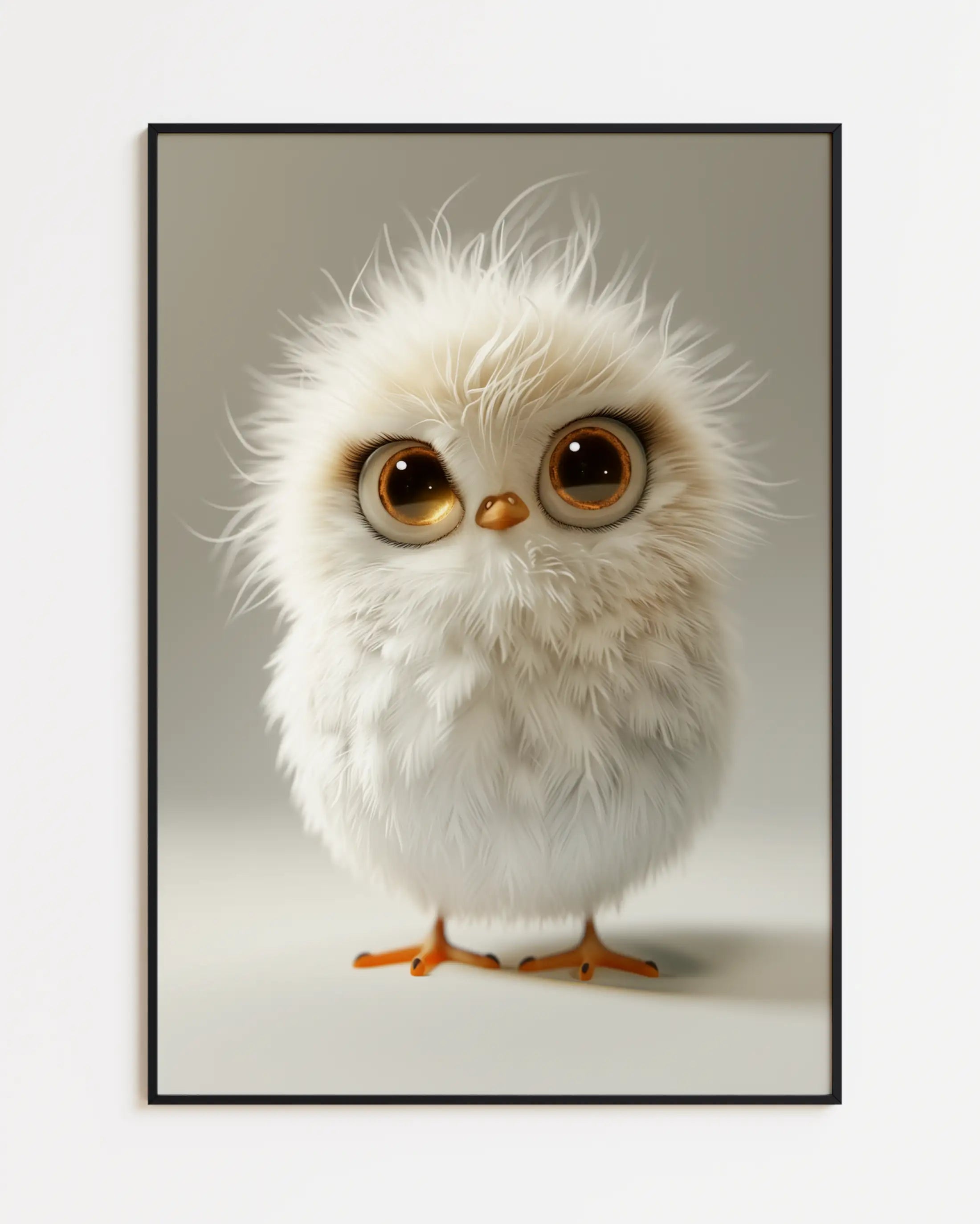 Fluffy Feathers - 21 x 29.7 cm (A4) - Poster