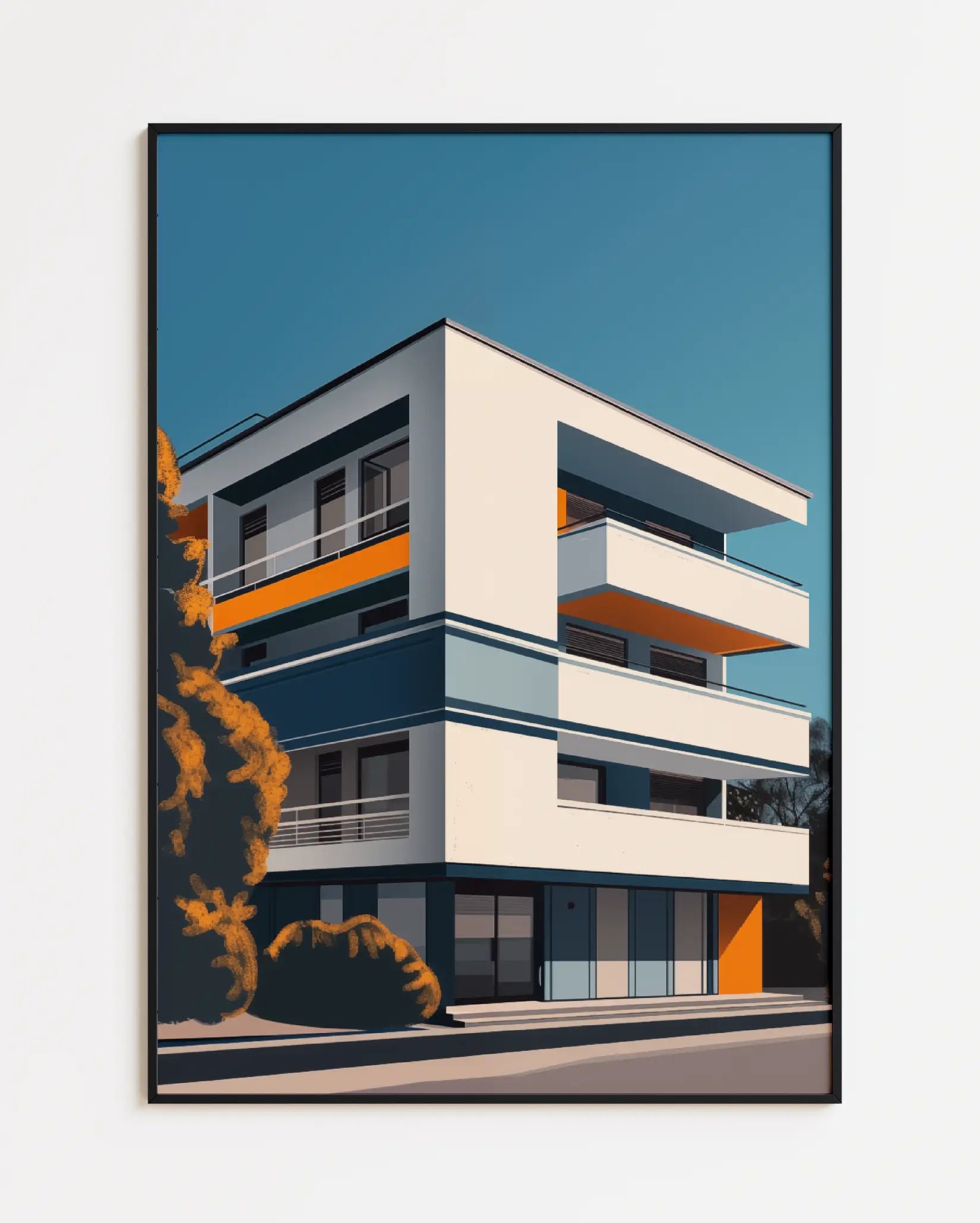 Retro Block - 21 x 29.7 cm (A4) - Poster